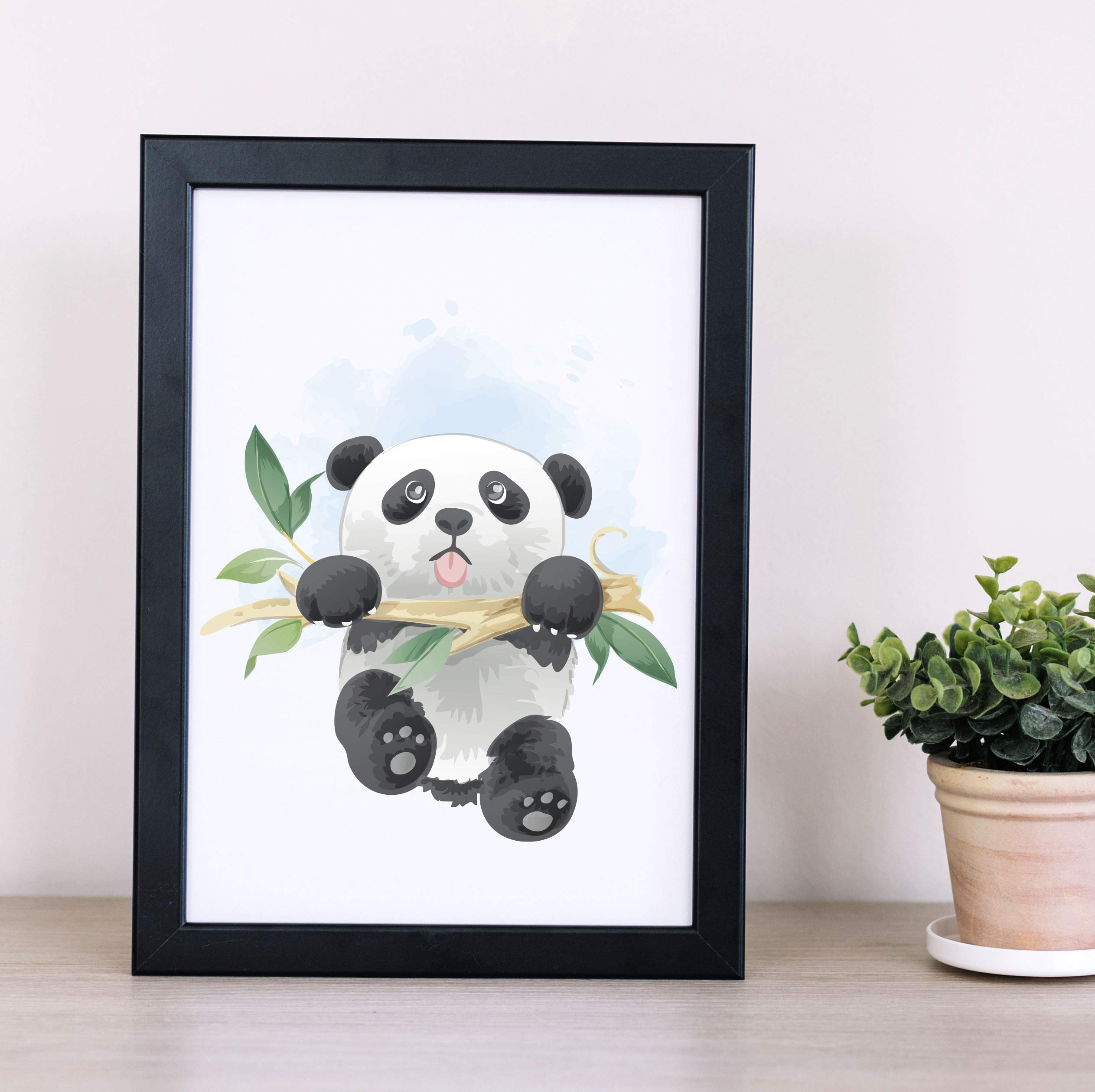 Panda Wall Sticker Children's Room Kindergarten Art Removable Vinyl Home Decoration Wall Decal