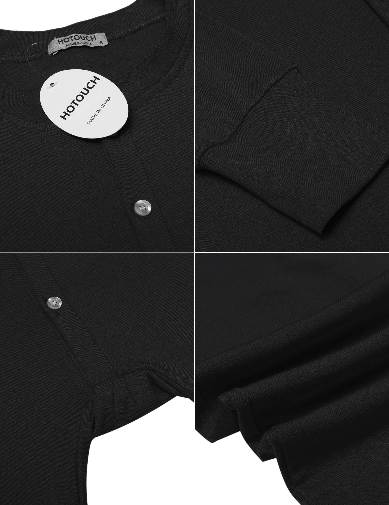 Hotouch Bielizna termiczna, męska, kombinezon jednoczęściowy, bawełna Onesie, bielizna termiczna, piżama na zimę, S-XXL