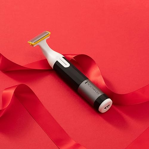 Miniatura 9 de Remington Omniblade - Afeitadora facial y corporal para hombres, 100% impermeable, recargable con cabeza extraíble, hoja principal de 1.378 in + 7