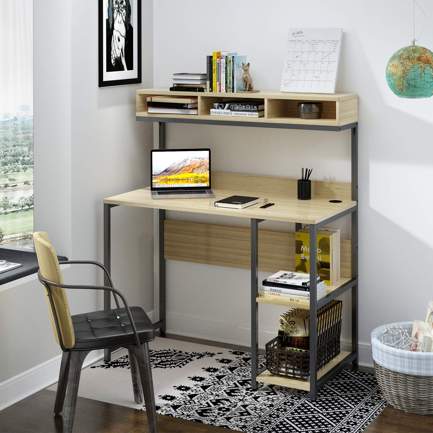 VIPEK Computer Desk 42 Inch Small Desk for Small Spaces, School Student