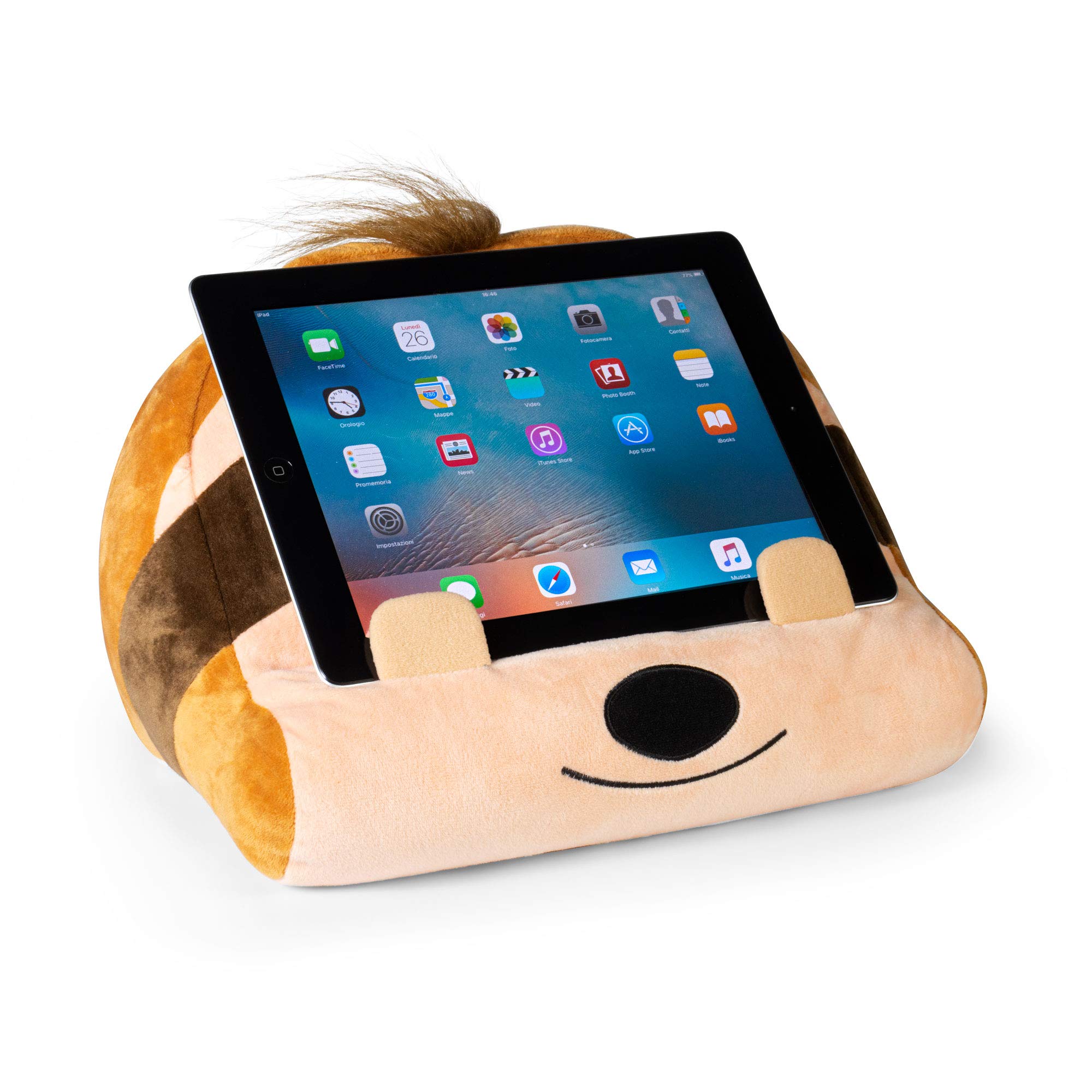 Supporto Cuscino A Sacco Per IPad E Tablet - Dinosauro Morbido - Honey Bee Design