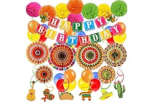 Mexican Fiesta Party Decorations Set
