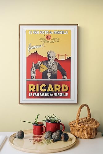 Miniatura 2 de Générique Ricard Pastis Marsella - Póster (19.7 x 27.6 in, papel de lujo, 10.58 oz, todos los formatos y medios posibles)