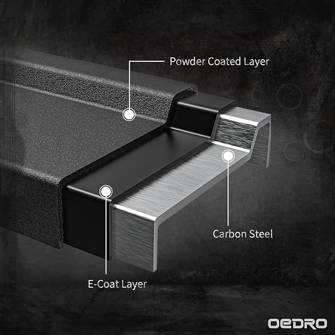Estribos OEDRO 6.5" Acero para Chevy Silverado/GMC Sierra 2007-2018 miniatura 5
