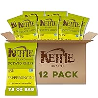 Vista 10 de Kettle Brand Papas fritas, chips de miel Dijon, mostaza Dijon + miel. 5 onzas