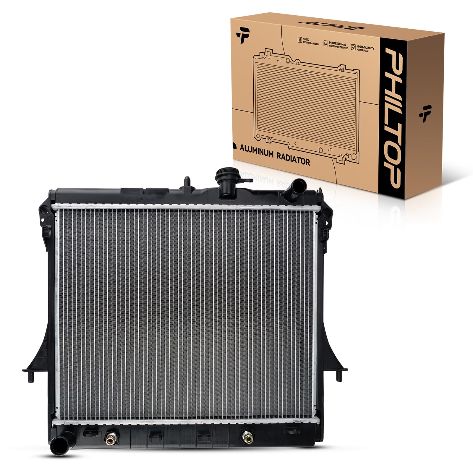 PHILTOP CU2855 Radiator Replacement for H3, Colorado, H3T, Canyon