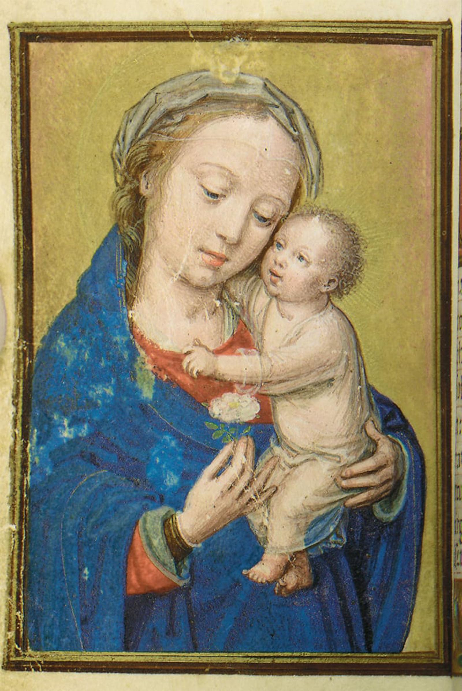 SERENDIPITP Aesthetic Poster Photo Wall Print Retro Picture Folio From a Miniature Book of Hours by Simon Bening Modern Wall Artwork for Home Decor 60x90cm