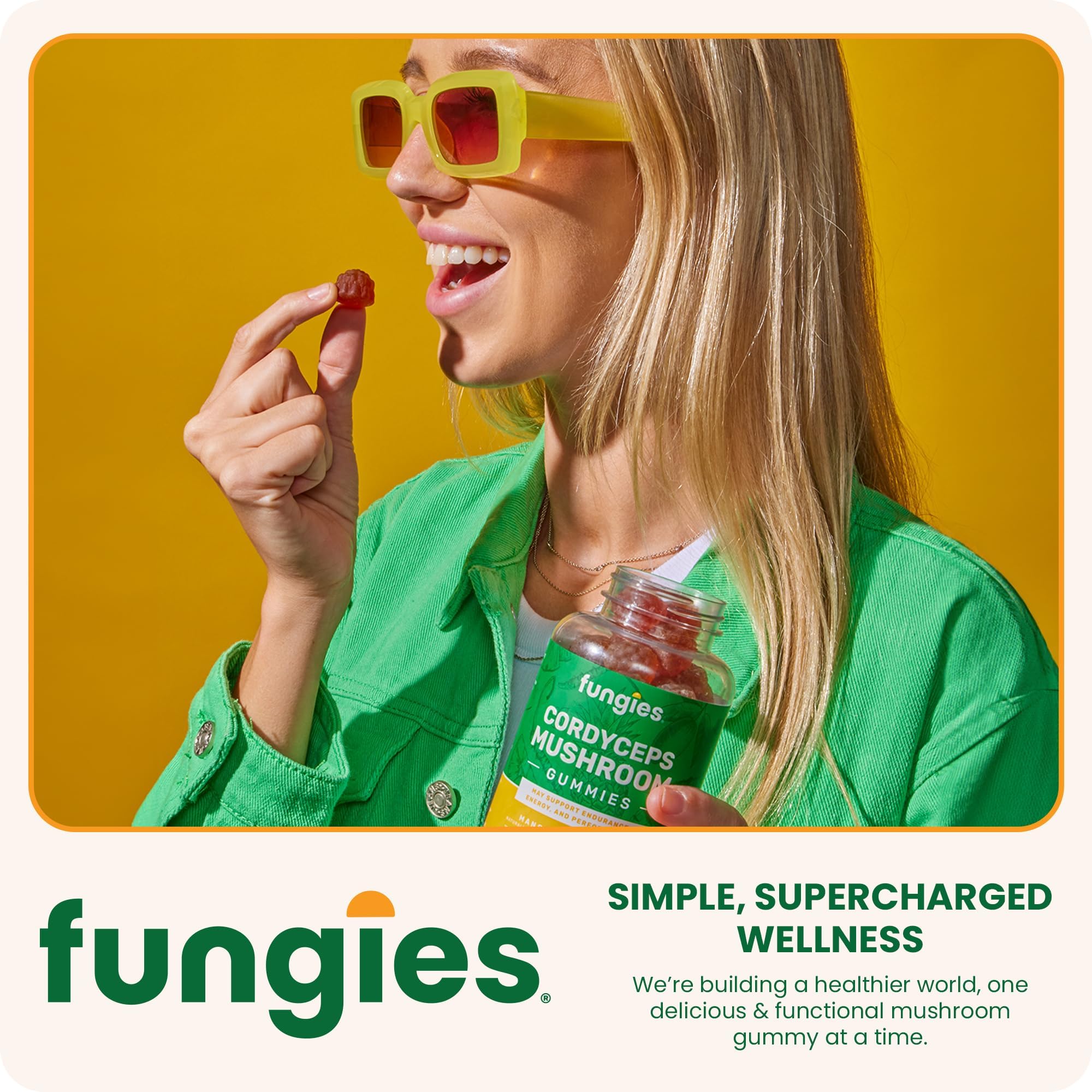Fungies Cordyceps Mushroom Extract Gummies | 60 Count — Amazon image 7