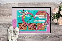 Vista 32 de Caroline's Treasures PJC1117JMAT - Felpudo para puerta delantera de 24 x 36 pulgadas, tapete antideslizante lavable de pelo bajo, 24 x 36 pulgadas