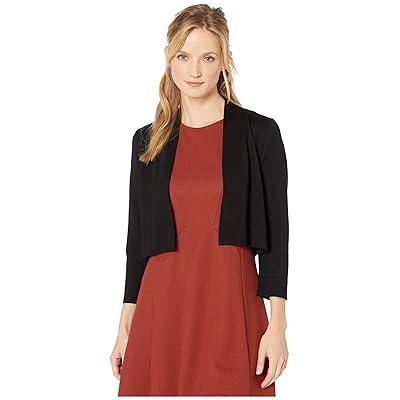 Calvin Klein Solid Rayon Knit Shrug Women
