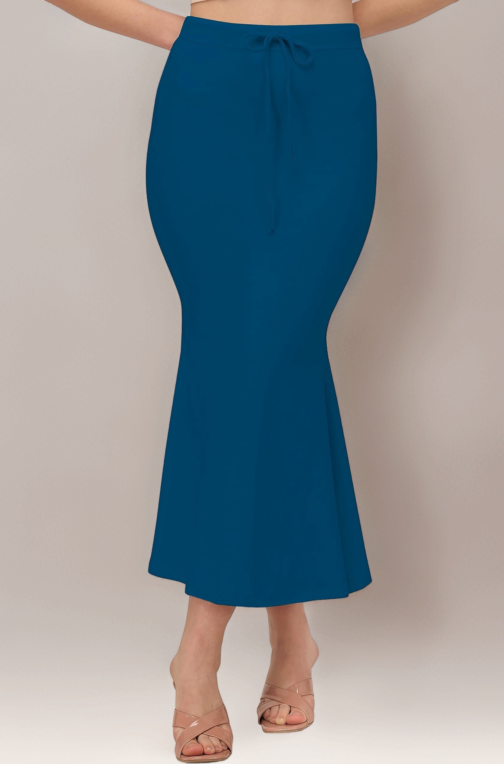 Mehrang Stretchable Saree Shapewear Petticoat for Women, Cotton Blended,Petticoat,Skirts for Women,Shape Wear Dress for Saree