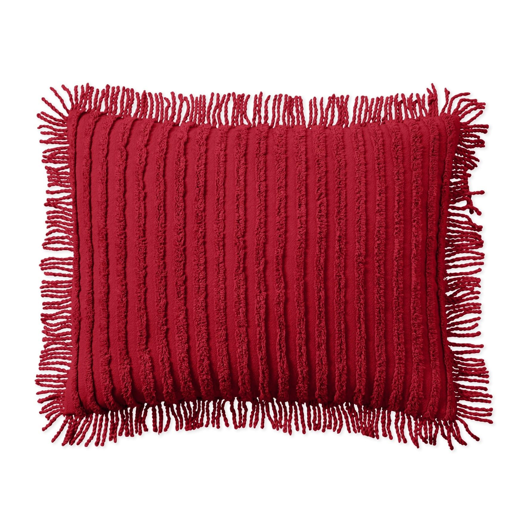 BrylaneHome Chenille 100% Cotton Sham