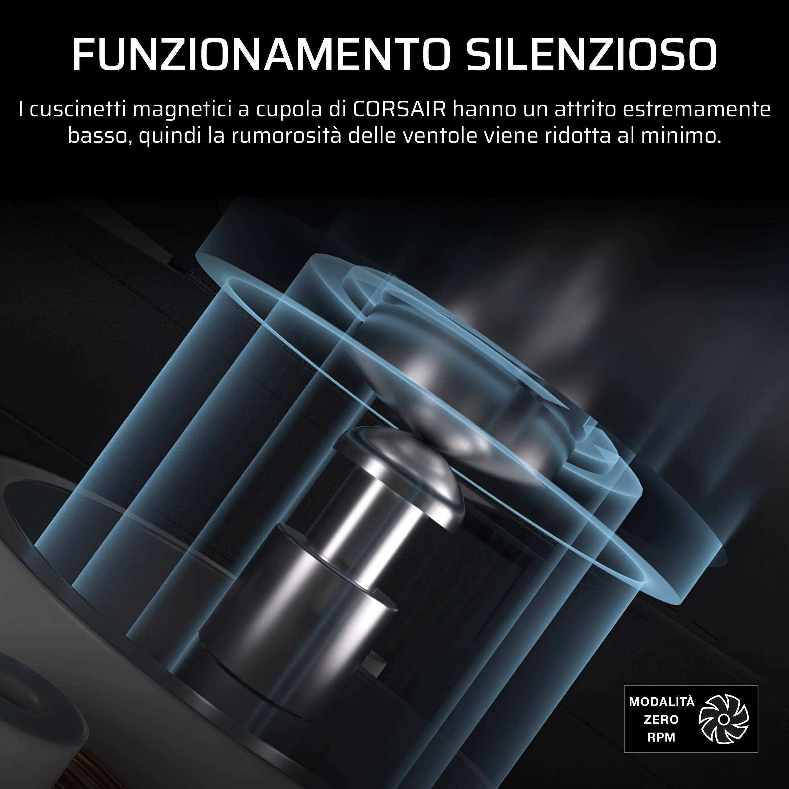 CORSAIR NAUTILUS 360 RS ARGB Raffreddatore CPU a Liquido – 360mm AIO – Connessione Diretta alla Scheda Madre – Intel LGA 1851/1700, AMD AM5/AM4 – 3x RS120 ARGB Ventilatori Inclusi – Bianco