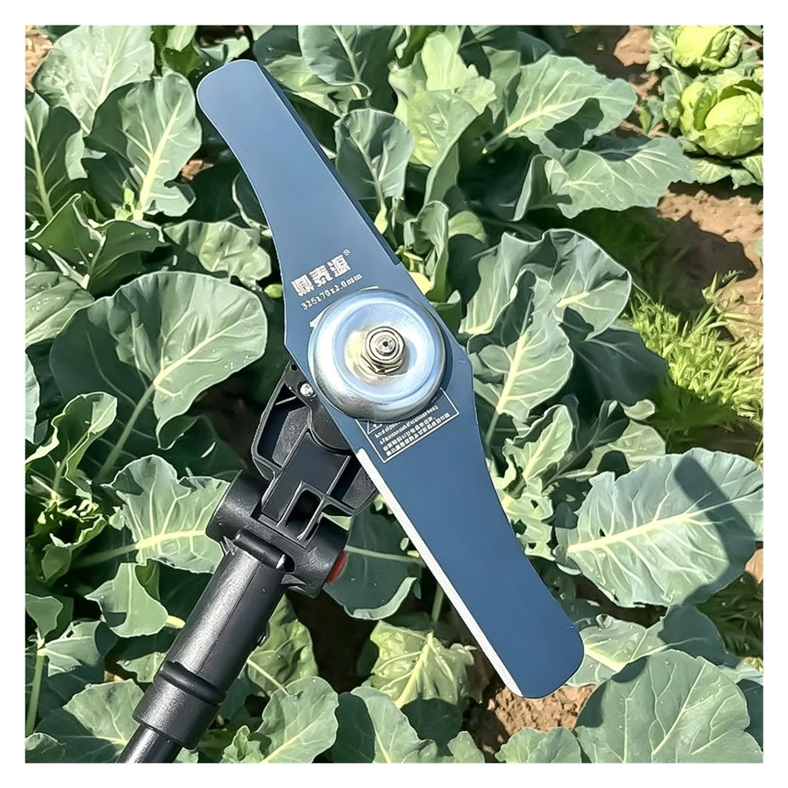 S-Shaped SK5 Toothed Brush Cutter Blade 12.7 Inch with 1 Inch Mounting Trimmer For Garden Mower Blade Lawn Mower(2pcs)