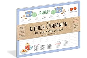 2022 The Kitchen Companion Page-A-Week Calendar