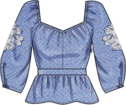 Miniatura 8 de Simplicity Misses TopChaleco Patrón De Costura, Multicolor 2 Piezas