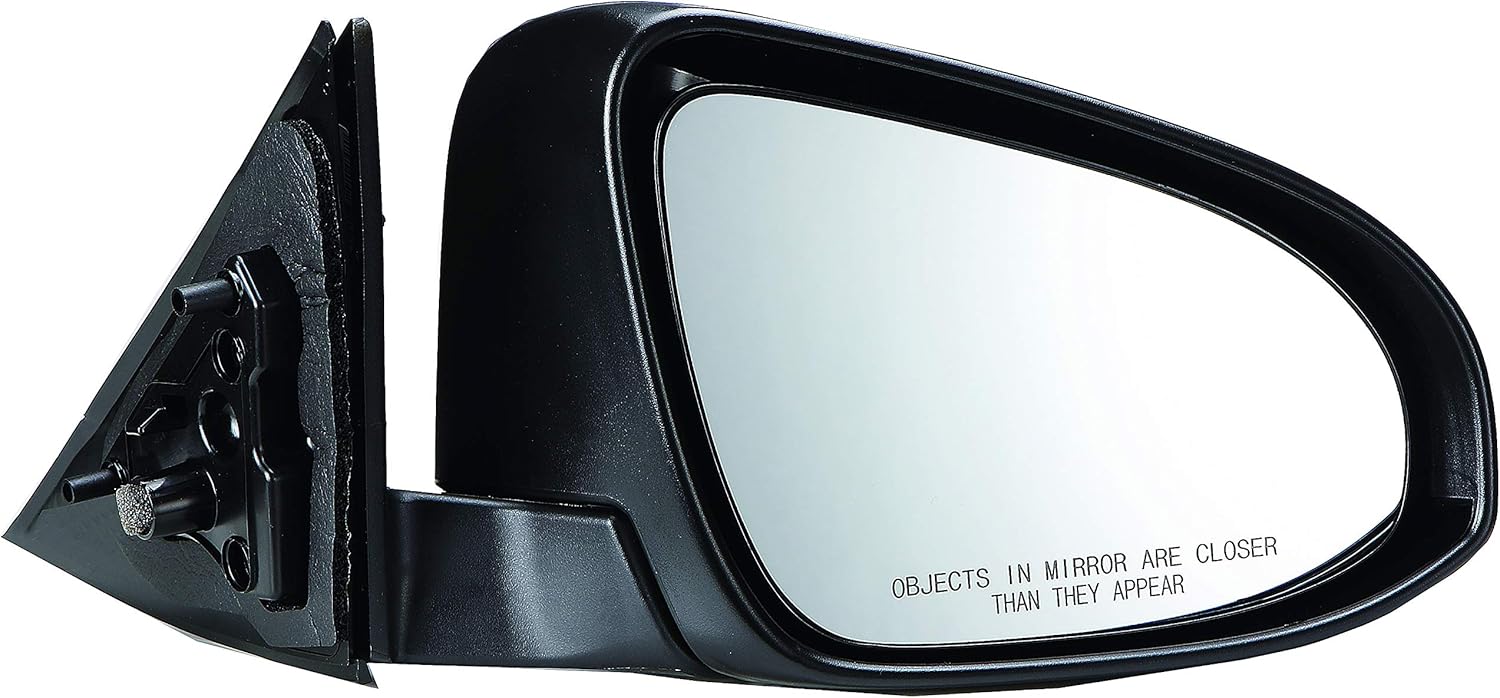 Dorman 959-171 Passenger Side Power Door Mirror - Heated/Folding Compatible with Select Toyota Models, Black
