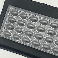 Vista 6 de Moldes de policarbonato para huevos y chocolate, 24 formas, molde para huevos (mini 1.6 pulgadas)