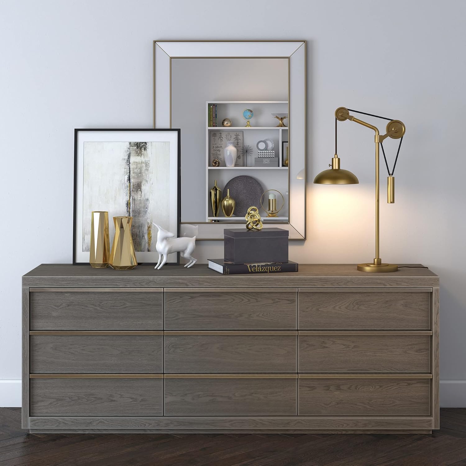 Uр Tо 40% оƒƒ Henn&Hart 33.5 Tall Solid Wheel Pulley System Table Lamp with Metal Shade in Brass/Brass Onе-Dау Sаlе: Uр tо 40% оƒƒ Henn&Hart 33.5 Tall Solid Wheel Pulley System Table Lamp with Metal Shade in Brass/Brass