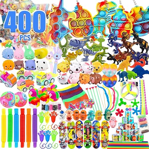 500 PCS Premium Party Favors for Kids,Assortment Toys for 3-10 ages Kids,Goodie Bag Stuffers,Classroom Prizes,Treasure Box Fillers,Birthday Gift Toys,Pinata Stuffers,Carnival Prizes for Boys Girls.