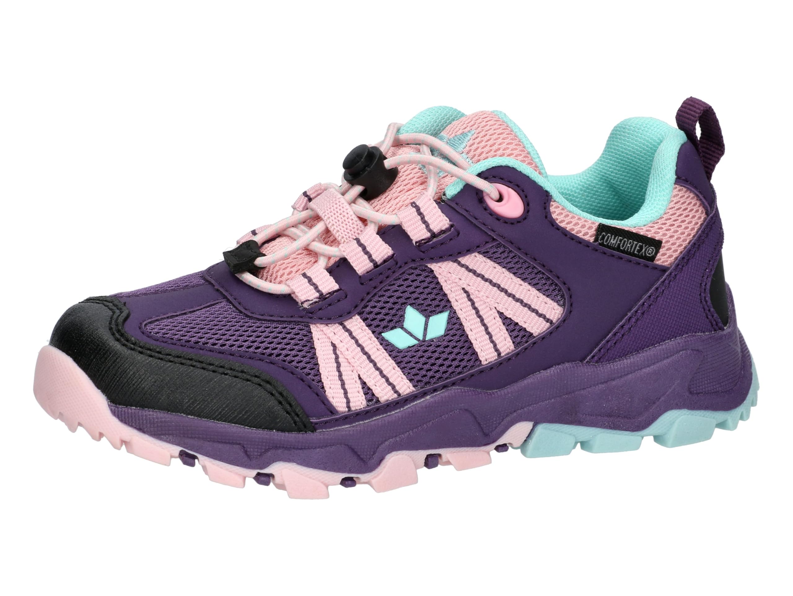 Lico Unisex Kid's Mancos Trekking Shoes, Purple Pink Turquoise, 12.5 UK Child