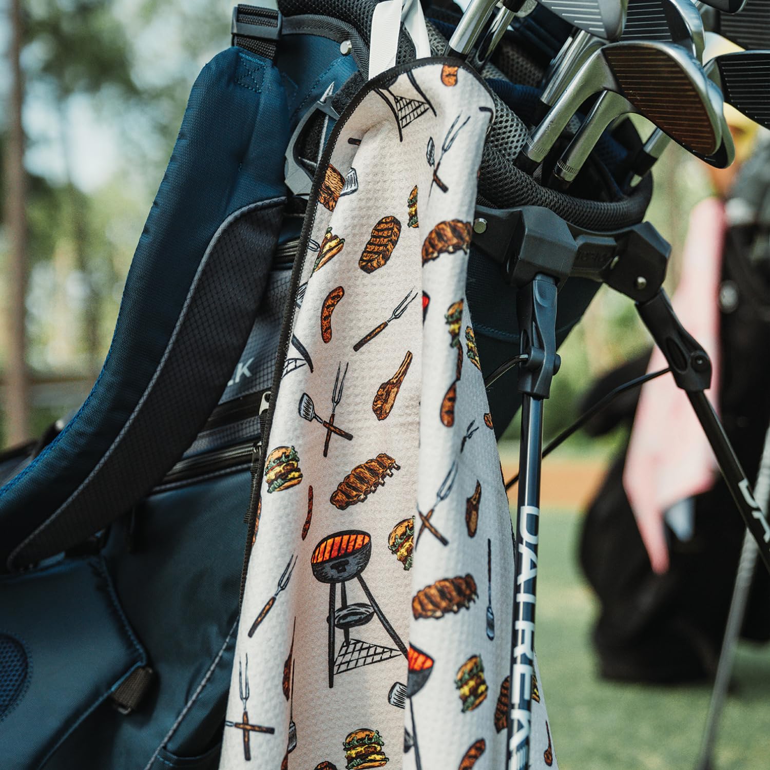 Devant Sport Towels - Toalla de Golf de Microfibra de Alta definición, para Asar Carnes