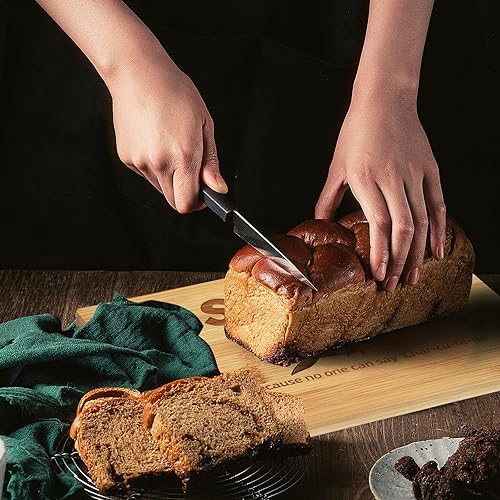 Miniatura 9 de Shark Cootie Charcuterie Board,Personalized Charcuterie Board,Laser Engraved Bamboo Cutting Board,Funny Charcuterie Board for Meat and Cheese (E, 13)