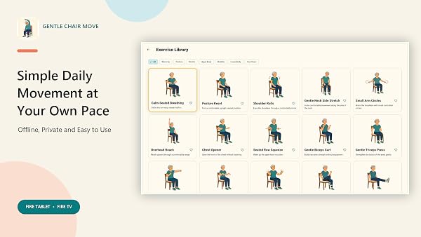 Seated Exercise for Seniors Chair Workout & Gentle Strength - 3