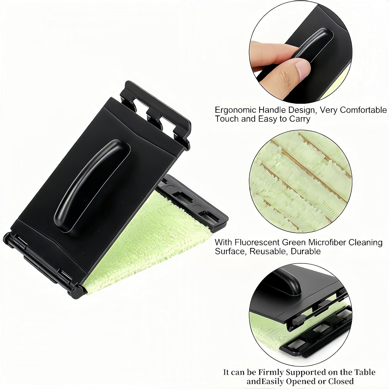 Reusable Guitar String Cleaner, 2Pcs