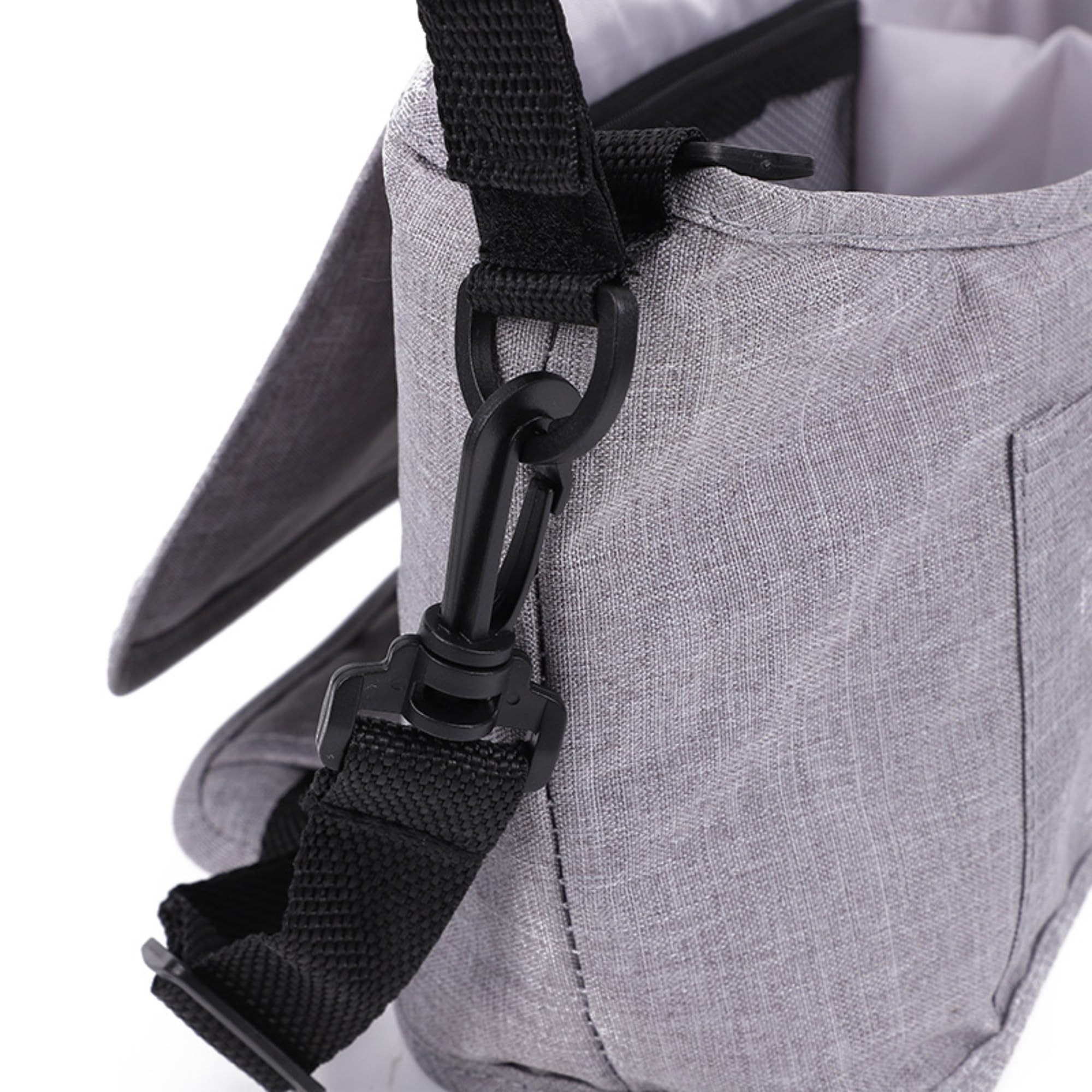 Borsa Organizer per Passeggino Universale Impermeabile con Portabicchieri (Grigio)