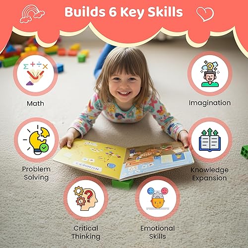 Miniatura 7 de QuTZ Juego de libros de bolígrafo parlante, aprende a leer libros con sonido, 8 libros de audio para leer, más de 600 palabras y datos divertidos, 6