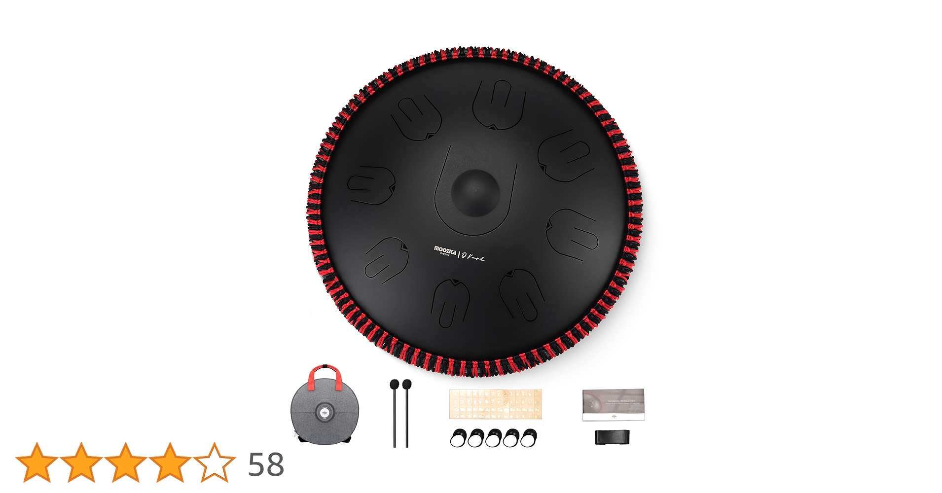 Amazon | MOOZICA タングドラム スリット ドラム スチールハンド