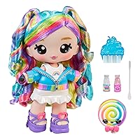 Yummiland Large Doll and Lip Gloss Pet - Cintura Arcobaleno Skyler