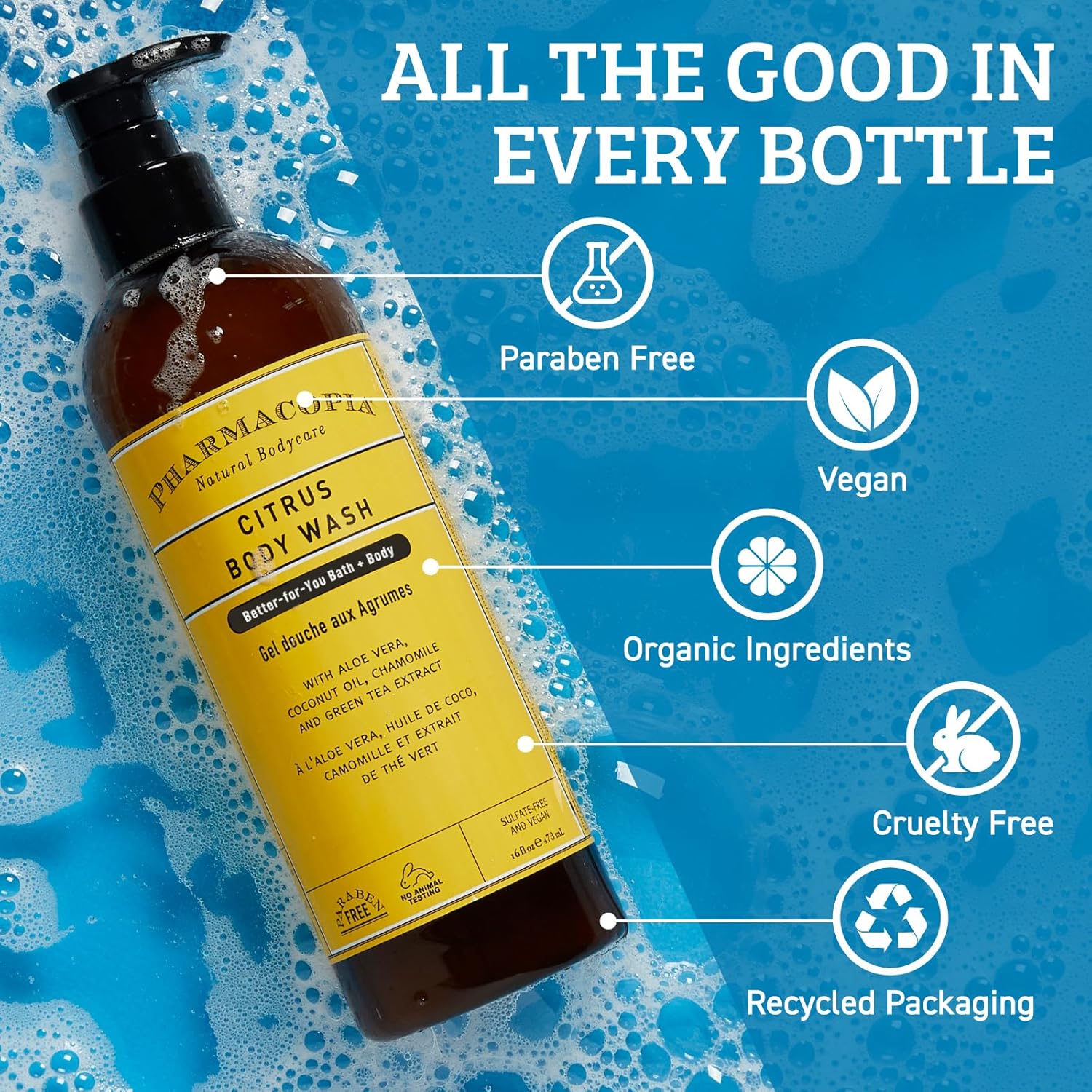 Paraben-Free Citrus Body Wash