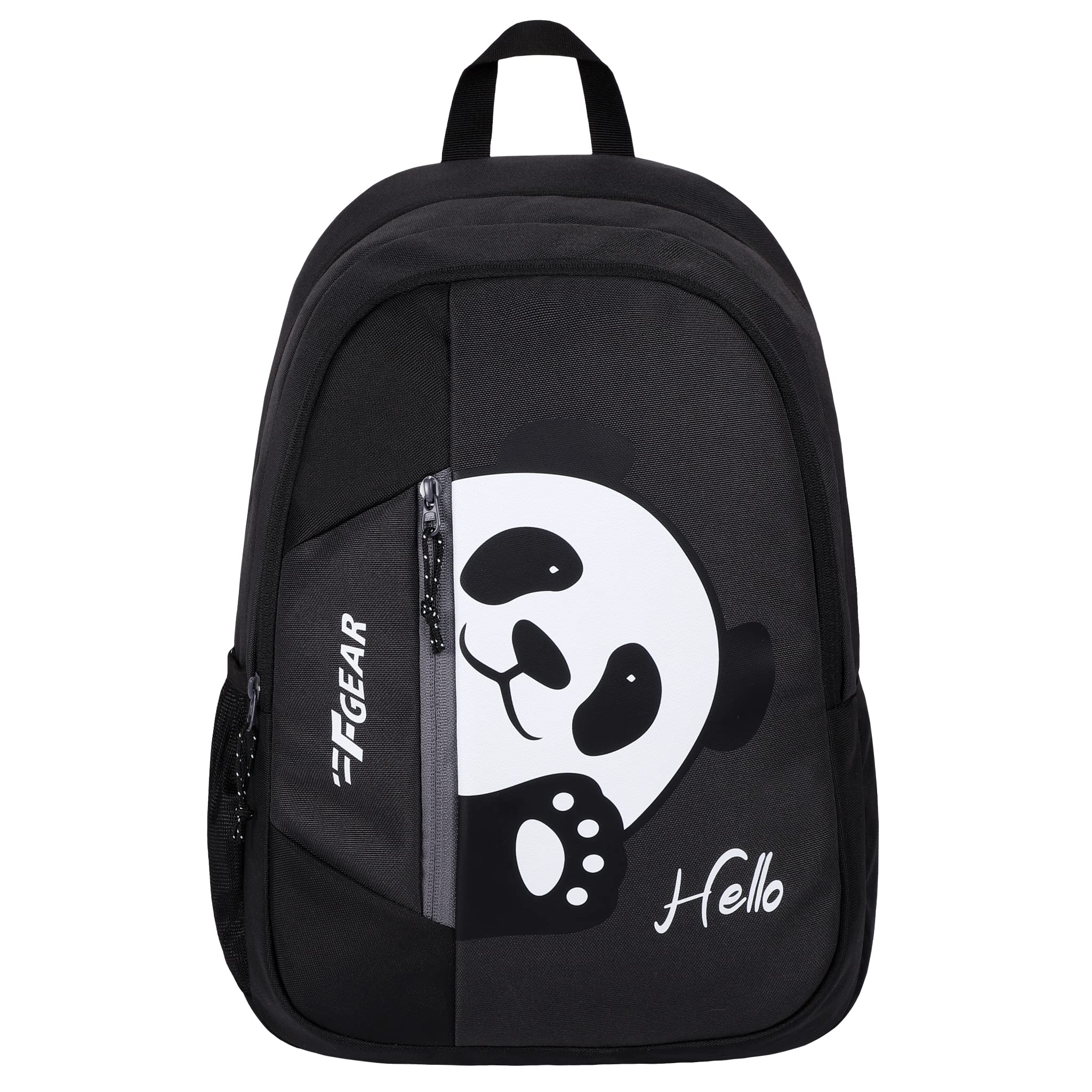 F Gear Panda 21L Medium Kids School backpack | Organizer Bottle compartment Water resistant lightweight, Gifts for Men Women Boys Girls Adults, Casual