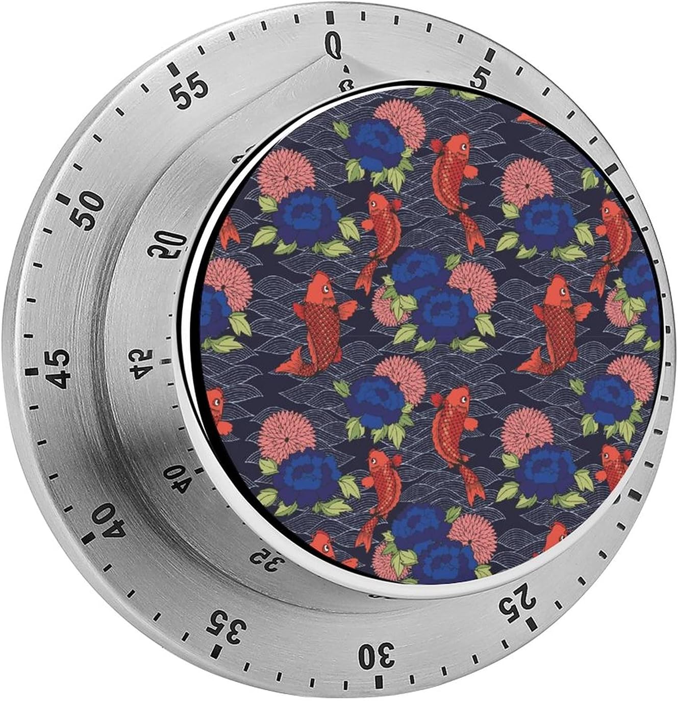 Study Timer Metal 60 Minutes Small Mechanical Wind