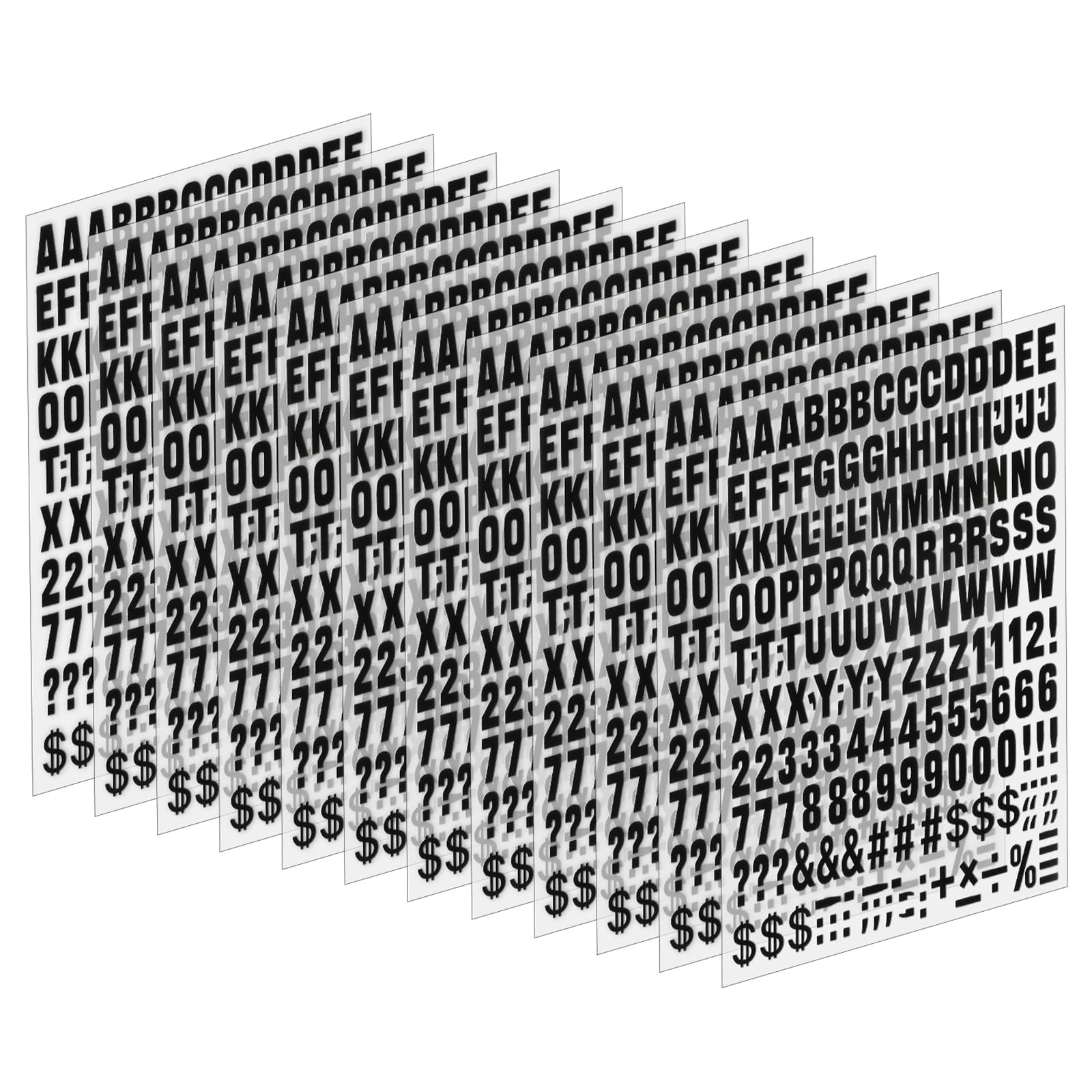 12 Sheets Iron on Letters and Numbers 2088 Pcs Black Vinyl Heat Transfer Letters and Numbers for Clothing Small Iron on Letter Patches for Fabric T-Shirt Printing Sports Jersey DIY Crafts