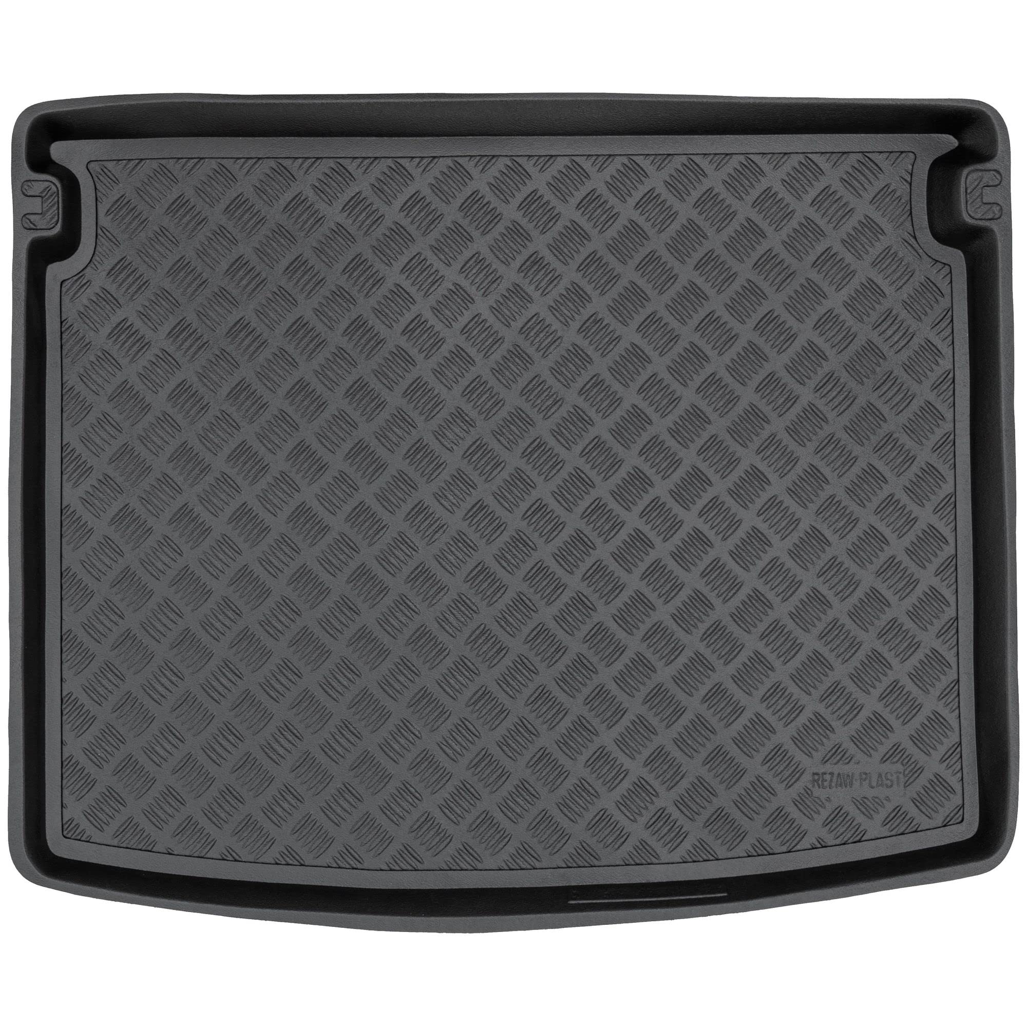 MOTOS Tapis de Coffre en PE pour Jeep Compass II MP/552 Depuis 2021 Rendez Votre Voyage Plus Confortable grâce à ce Tapis de Voiture Durable - Tapis de Coffre de Voiture Tout Temps, Protection Contre