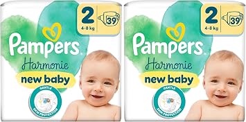 Pampers Prima Harmonie Bebek Bezi 2 Beden 39 Adet (2 Paket)