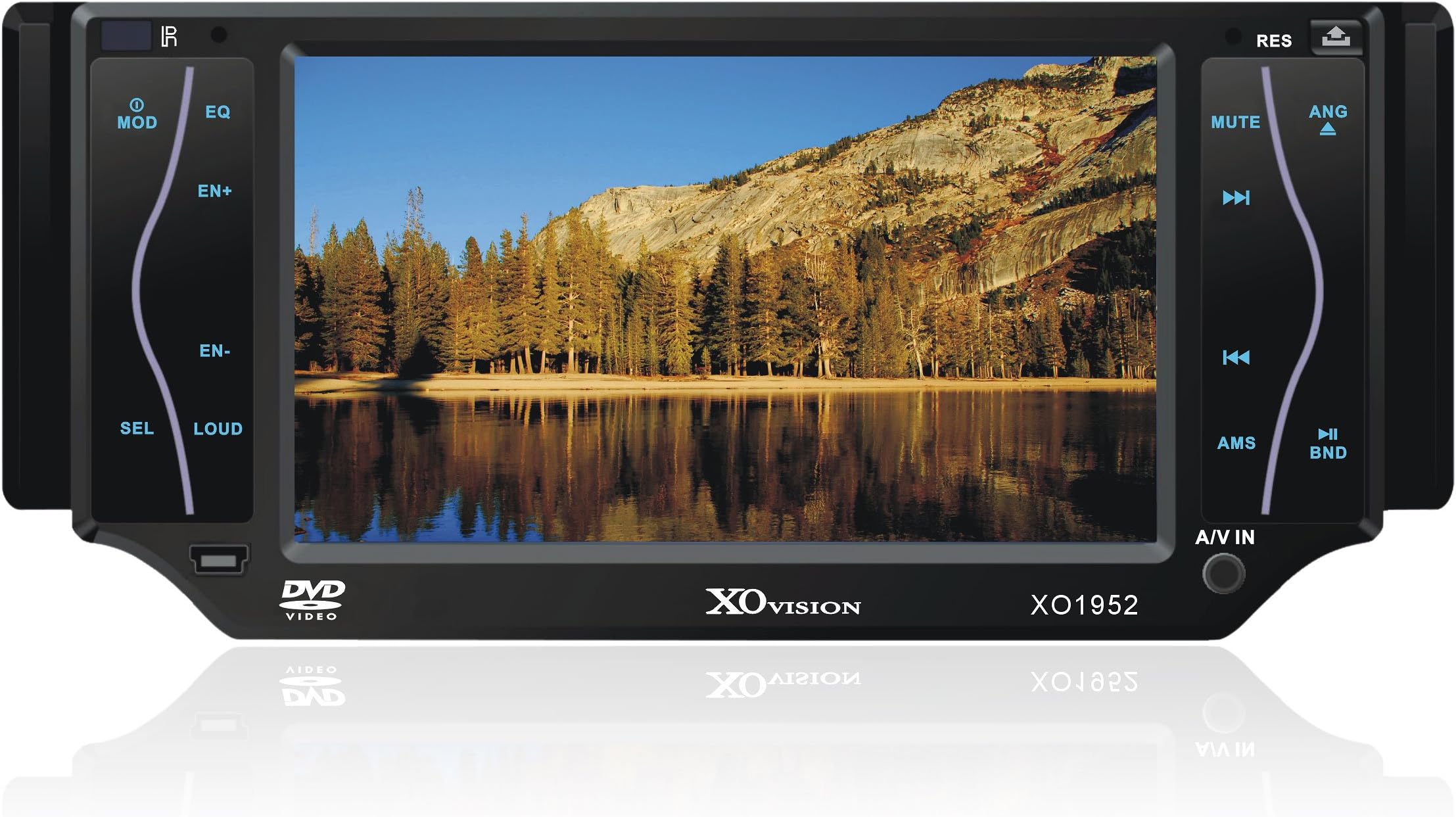 XO Vision XO1952 5-Inch Touch Screen DVD Receiver