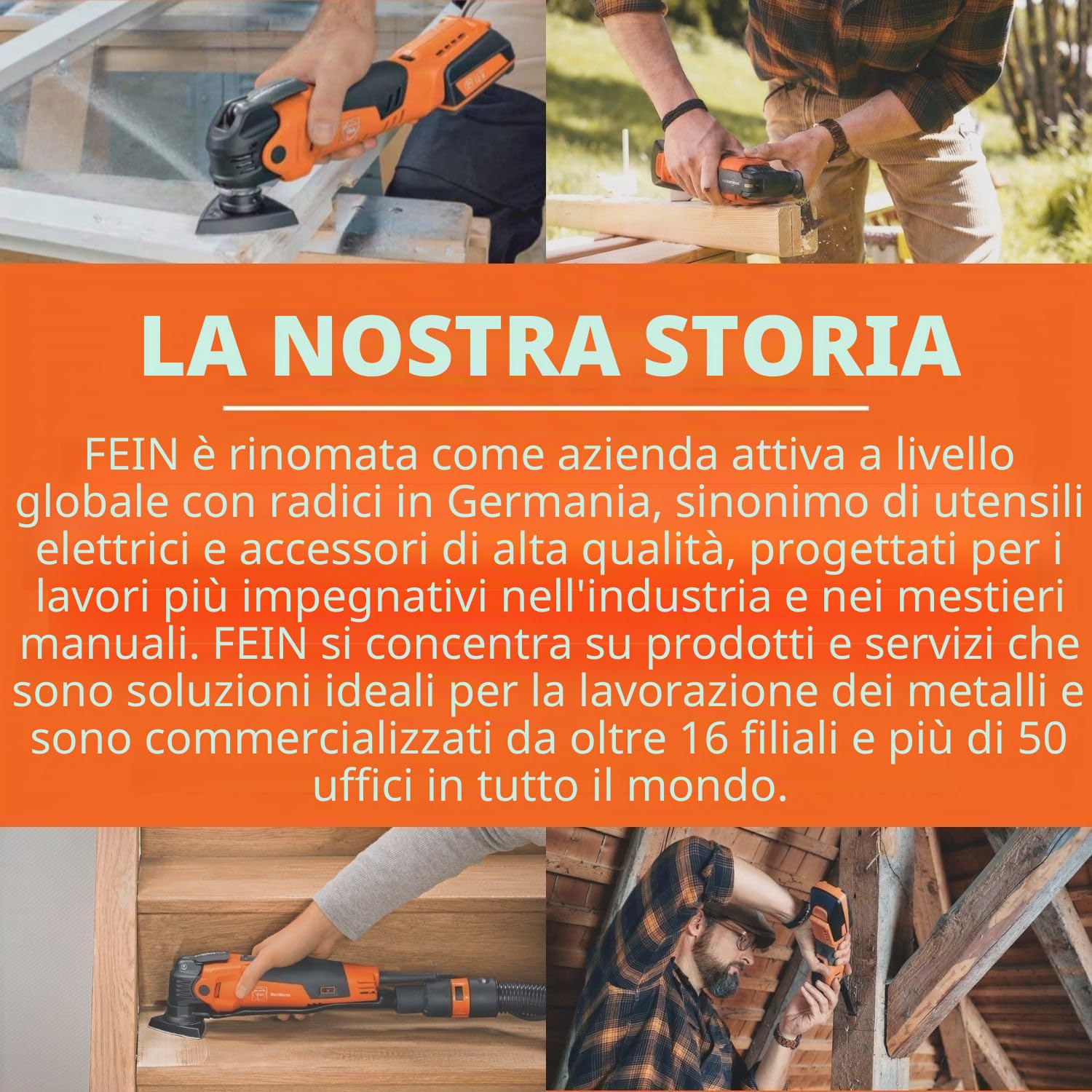 FEIN Mandrino Autoserrante Portapunta per Coppia Massima 120 Nm, in Metallo, per Avvitatori a Batteria con Attacco QuickIN/QuickIN MAX