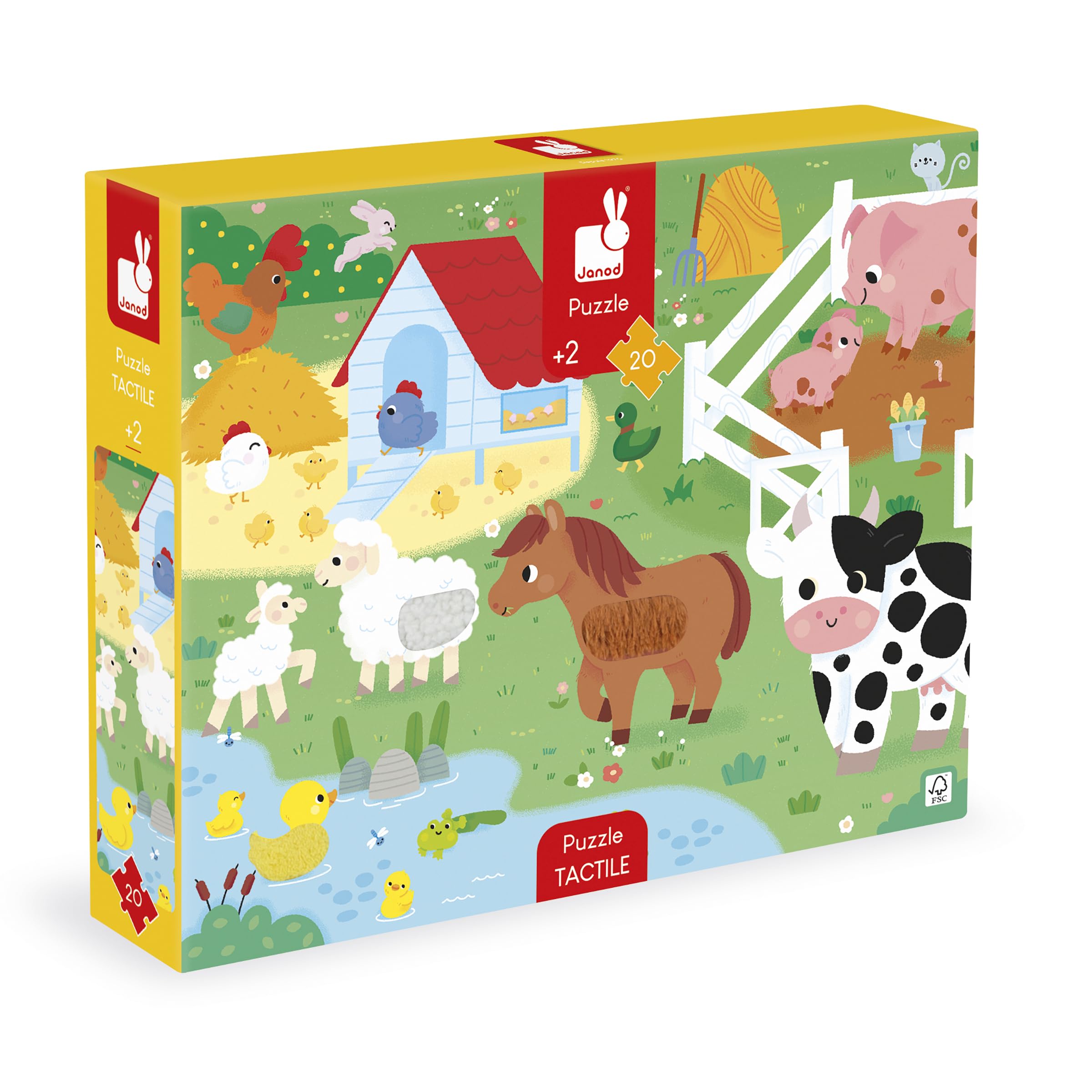 Janod - 5 puzzle evolutivi a tema veicoli - Puzzle evolutivo per bambini da 2 a 10 pezzi - Sviluppa la motricità fine e la logica - Gioco educativo dai 24 mesi