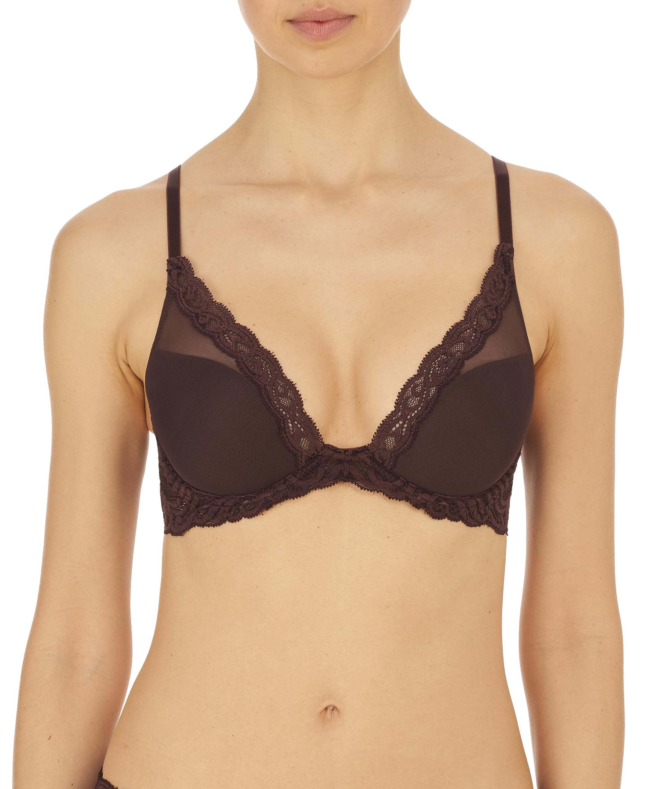 Natori Women Feathers Lace Plunge T-Shirt Bra — view 18