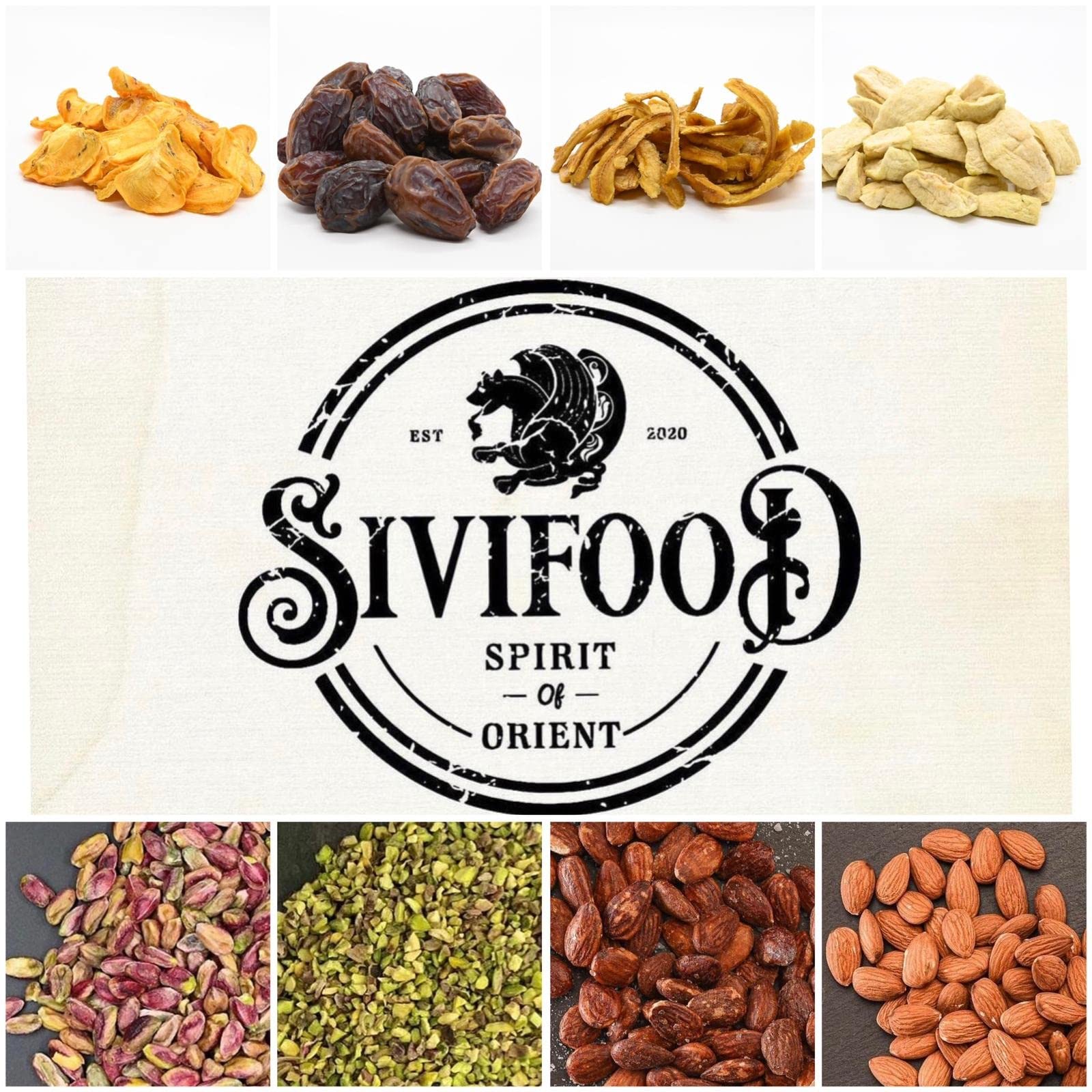 SIVIFOOD Fichi nani essiccati naturali 200g – Non trattati, senza zuccheri aggiunti né solfiti – Frutta secca premium 100% naturale – Morbidi, dolci e ricchi di gusto – frutta secca fichi secchi