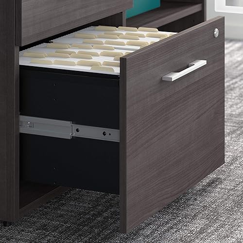 Miniatura 4 de Bush Business Furniture Office 500 - Armario de almacenamiento bajo, color gris