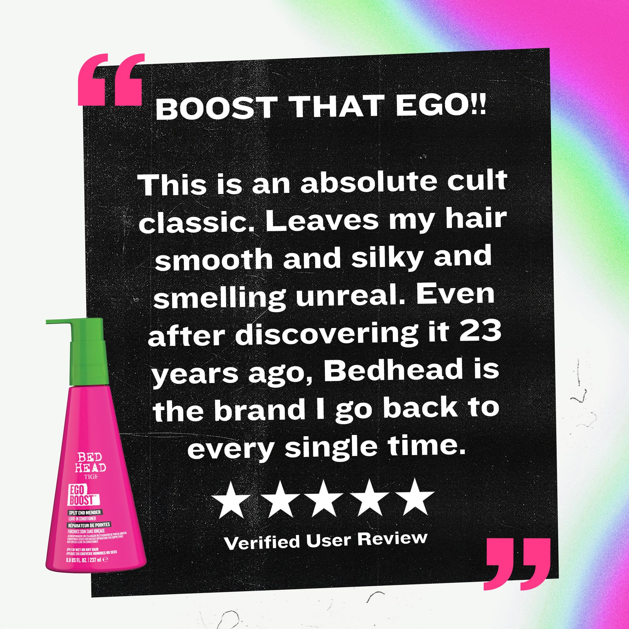 TIGI Bed Head Ego Boost Leave-In Conditioner 8 Fl Oz 3-Pack