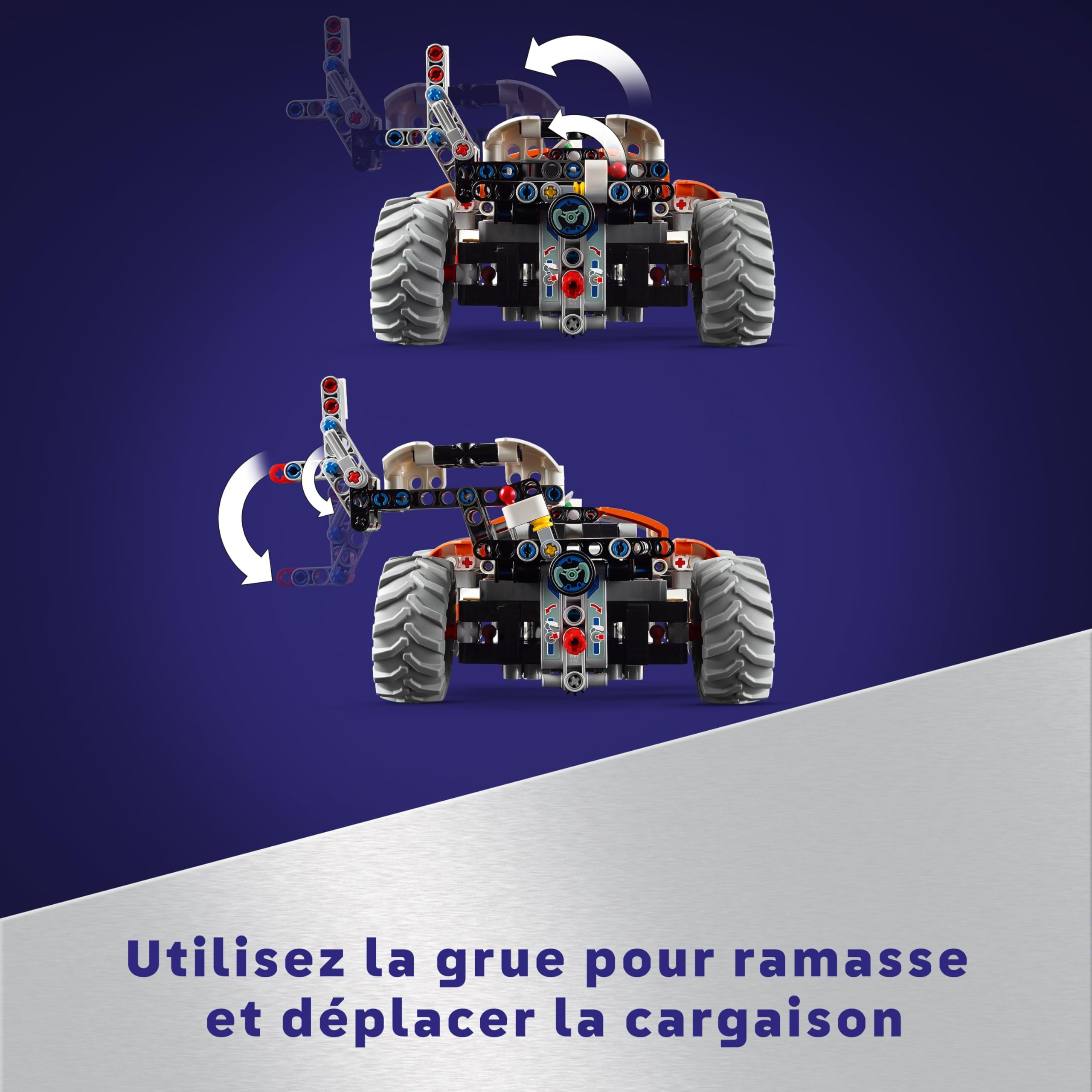 LEGO Technic La Chargeuse Spatiale de Surface LT78, Set d'Exploration, Jeu d'Aventures, Favorise l'Imagination, Idée Cadeau pour Garçons et Filles, Véhicule Jouet Créatif pour Enfants Dès 8 Ans 42178