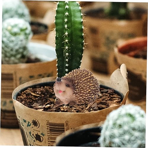 Miniatura 3 de GANAZONO 2 figuras en miniatura para decoración del hogar, adornos de escritorio para bonsái y juguete de niño y niña, lindas decoraciones de