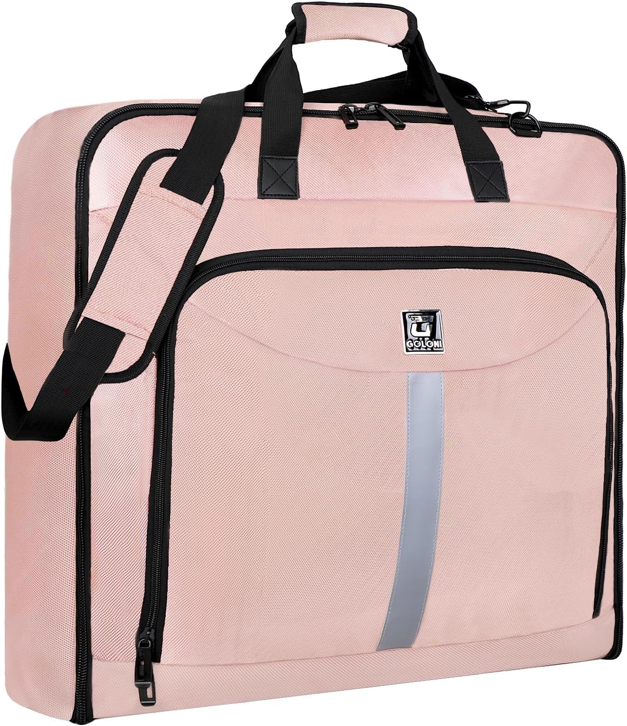 Garment Bags for Travel,46.5'' Waterproof Carry on Garment Bag for Hanging Clothes,Foldable Suit Bag for Travel Business