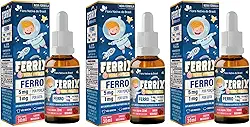 KIT 3X FERRIX (Ferro infantil) 30ml - Flora Nativa Sabor:Morango